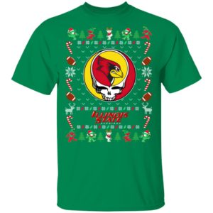 Illinois State Redbirds Gratefull Dead Ugly Christmas Sweater