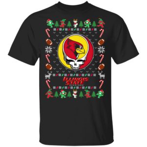 Illinois State Redbirds Gratefull Dead Ugly Christmas Sweater