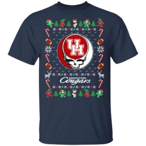 Houston Cougars Gratefull Dead Ugly Christmas Sweater