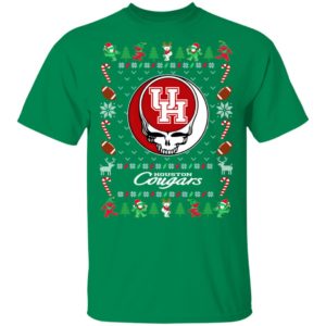 Houston Cougars Gratefull Dead Ugly Christmas Sweater