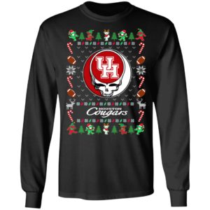 Houston Cougars Gratefull Dead Ugly Christmas Sweater