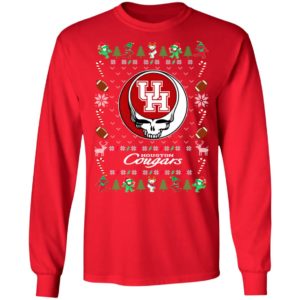 Houston Cougars Gratefull Dead Ugly Christmas Sweater
