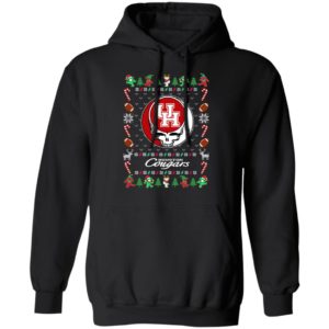 Houston Cougars Gratefull Dead Ugly Christmas Sweater