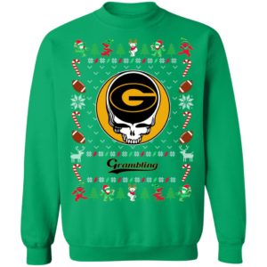 Grambling State Tigers Gratefull Dead Ugly Christmas Sweater