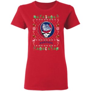 Gonzaga Bulldogs Gratefull Dead Ugly Christmas Sweater