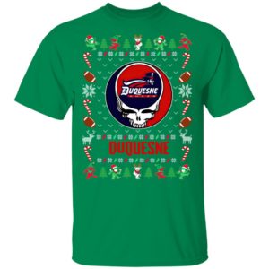Duquesne Dukes Gratefull Dead Ugly Christmas Sweater
