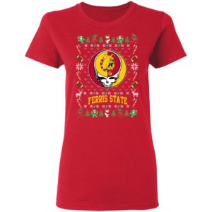 Ferris State Bulldogs Gratefull Dead Ugly Christmas Sweater