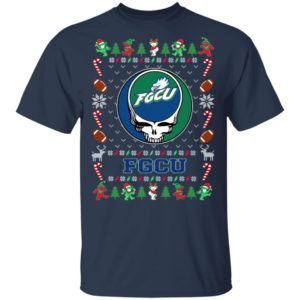 Florida Gulf Coast Eagles Gratefull Dead Ugly Christmas Sweater