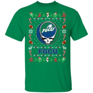 Florida Gulf Coast Eagles Gratefull Dead Ugly Christmas Sweater