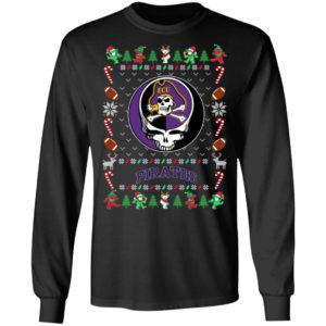 East Carolina Pirates Gratefull Dead Ugly Christmas Sweater