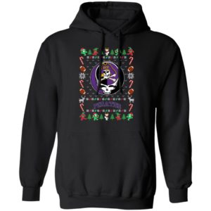 East Carolina Pirates Gratefull Dead Ugly Christmas Sweater