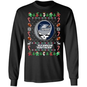 Georgia Southern Eagles Gratefull Dead Ugly Christmas Sweater