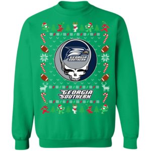 Georgia Southern Eagles Gratefull Dead Ugly Christmas Sweater