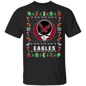 Eastern Washington Eagles Gratefull Dead Ugly Christmas Sweater