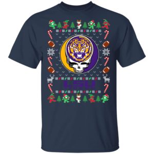 LSU Tigers Gratefull Dead Ugly Christmas Sweater
