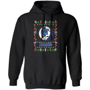 Memphis Tigers Gratefull Dead Ugly Christmas Sweater