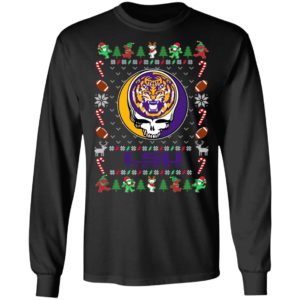 LSU Tigers Gratefull Dead Ugly Christmas Sweater