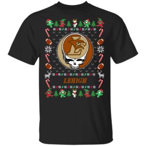 Lehigh Mountain Hawks Gratefull Dead Ugly Christmas Sweater Lehigh Mountain Hawks Gratefull Dead Ugly Christmas Sweater