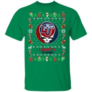 Liberty Flames Gratefull Dead Ugly Christmas Sweater