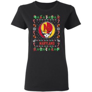 Maryland Terrapins Gratefull Dead Ugly Christmas Sweater