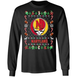 Maryland Terrapins Gratefull Dead Ugly Christmas Sweater