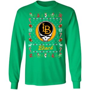 Long Beach State 49ers Gratefull Dead Ugly Christmas Sweater