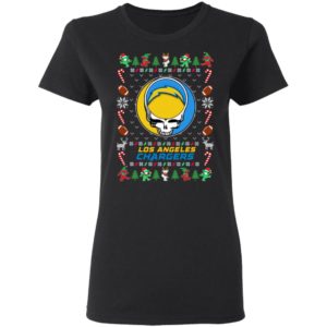 Los Angeles Chargers Gratefull Dead Ugly Christmas Sweater