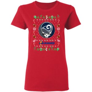 Los Angeles Rams Gratefull Dead Ugly Christmas Sweater