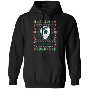 Michigan State Spartans Gratefull Dead Ugly Christmas Sweater
