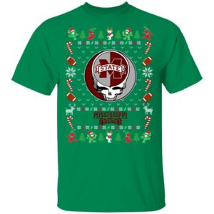 Mississippi State Bulldogs Gratefull Dead Ugly Christmas Sweater