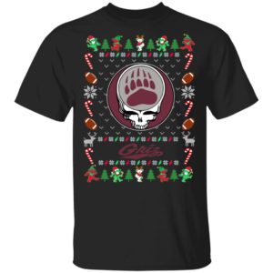 Montana Grizzlies Gratefull Dead Ugly Christmas Sweater