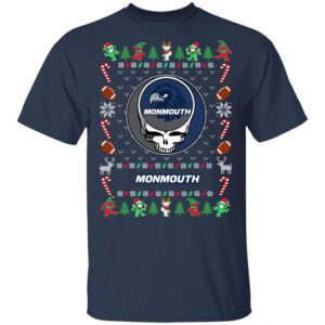 Monmouth Hawks Gratefull Dead Ugly Christmas Sweater