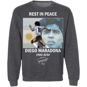 Rest in peace Diego Maradona 1960-2020 T-Shirt, Hoodie