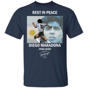 Rest in peace Diego Maradona 1960-2020 T-Shirt, Hoodie