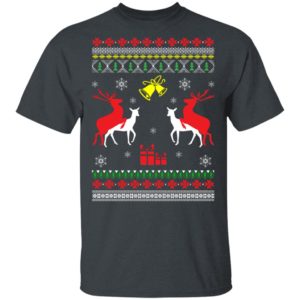 Reindeer Humping Fuck Funny Ugly Christmas Sweatshirt