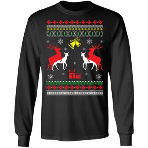 Reindeer Humping Fuck Funny Ugly Christmas Sweatshirt