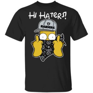 Hi Hater The Simpsons Christmas Gangster Oakland Raiders Shirt Hi Hater The Simpsons Christmas Gangster Oakland Raiders Shirt