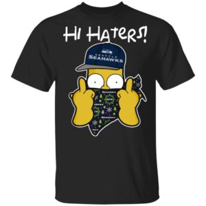 Hi Hater The Simpsons Christmas Gangster Seattle Seahawks Shirt Hi Hater The Simpsons Christmas Gangster Seattle Seahawks Shirt
