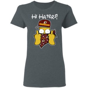 Hi Hater The Simpsons Christmas Gangster Washington Redskins Shirt