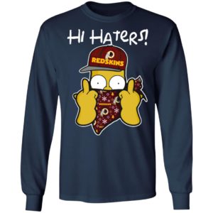 Hi Hater The Simpsons Christmas Gangster Washington Redskins Shirt