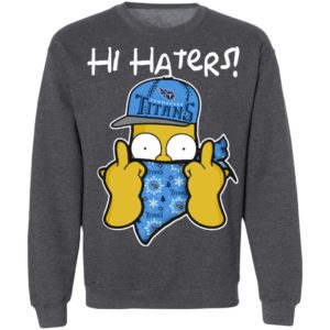 Hi Hater The Simpsons Christmas Gangster Tennessee Titans Shirt