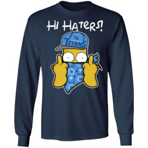 Hi Hater The Simpsons Christmas Gangster Tennessee Titans Shirt