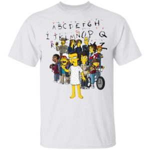 The Simpsons Mashup Christmas Decoration Stranger Things Shirt