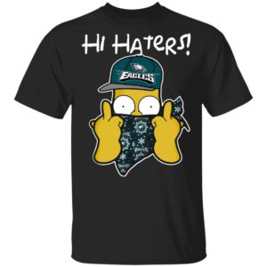 Hi Hater The Simpsons Christmas Gangster Philadelphia Eagles Shirt Hi Hater The Simpsons Christmas Gangster Philadelphia Eagles Shirt