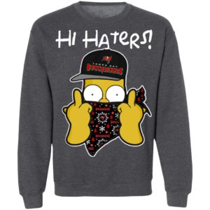 Hi Hater The Simpsons Christmas Gangster Tampa Bay Buccaneers Shirt