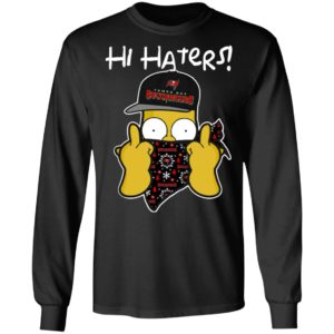 Hi Hater The Simpsons Christmas Gangster Tampa Bay Buccaneers Shirt
