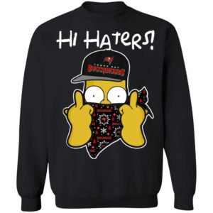 Hi Hater The Simpsons Christmas Gangster Tampa Bay Buccaneers Shirt