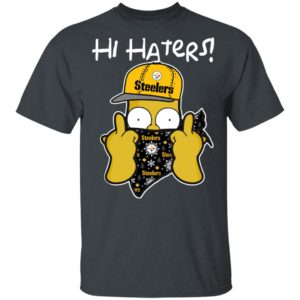 Hi Hater The Simpsons Christmas Gangster Pittsburgh Steelers Shirt