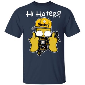 Hi Hater The Simpsons Christmas Gangster Pittsburgh Steelers Shirt