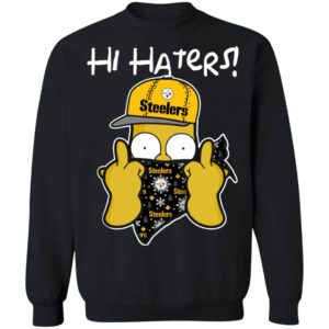 Hi Hater The Simpsons Christmas Gangster Pittsburgh Steelers Shirt